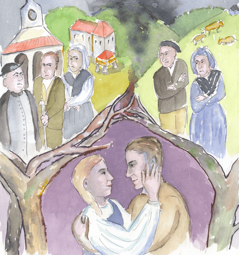 El amor de nuestros tatarabuelos Florentina y Antonio entre los odios mútuos de vaqueiros y xaldos