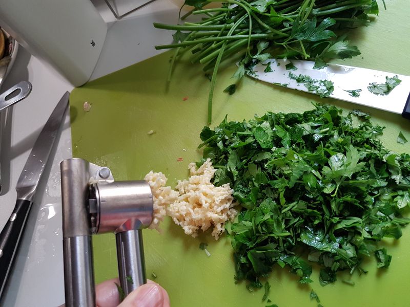harak osbao perjil y cilantro