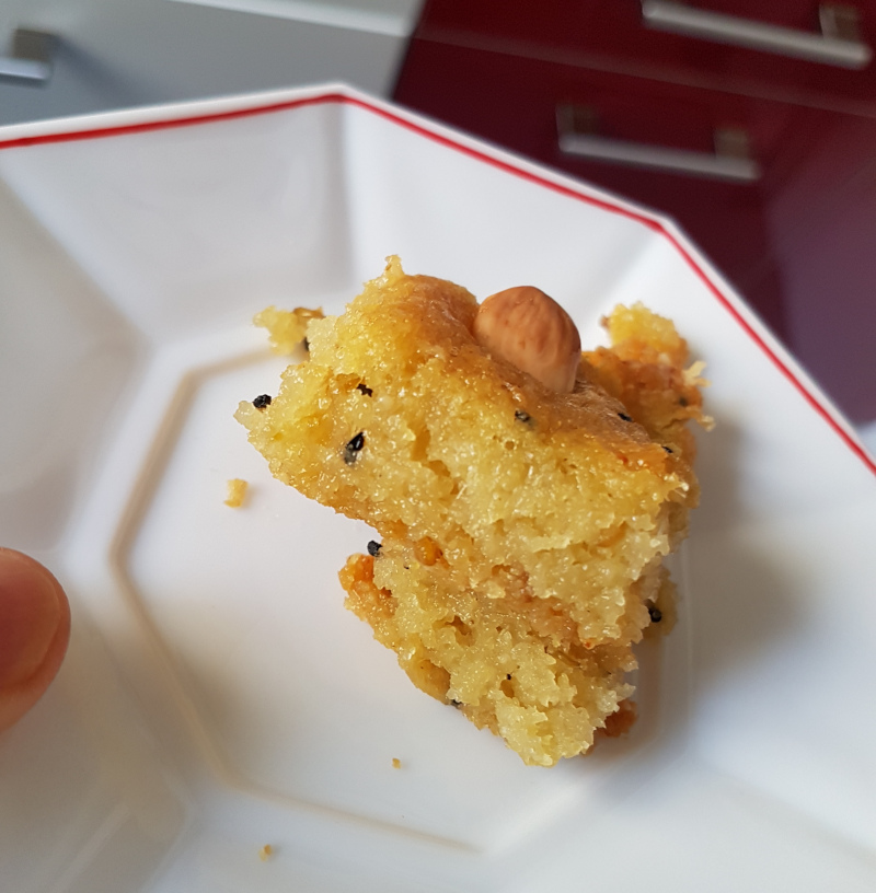 Helbeh con almibar