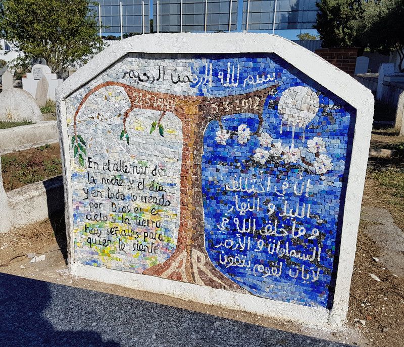los bordes y el mosaico finalizados