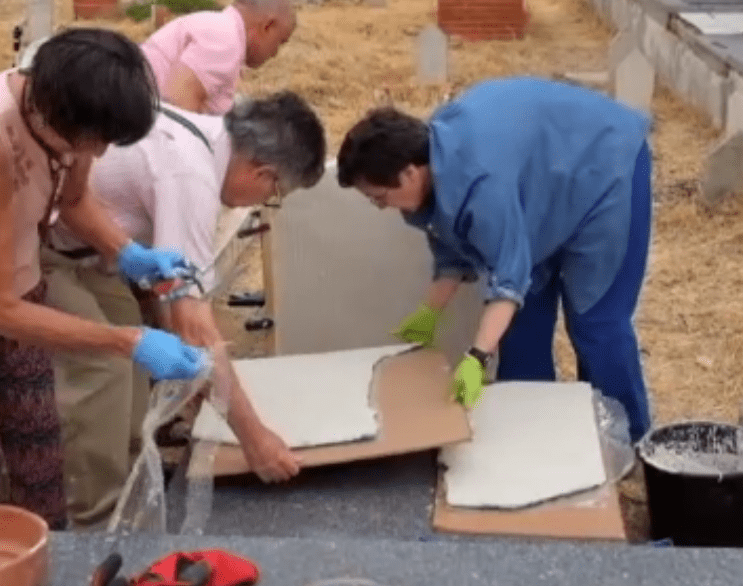 colocando la primera pieza